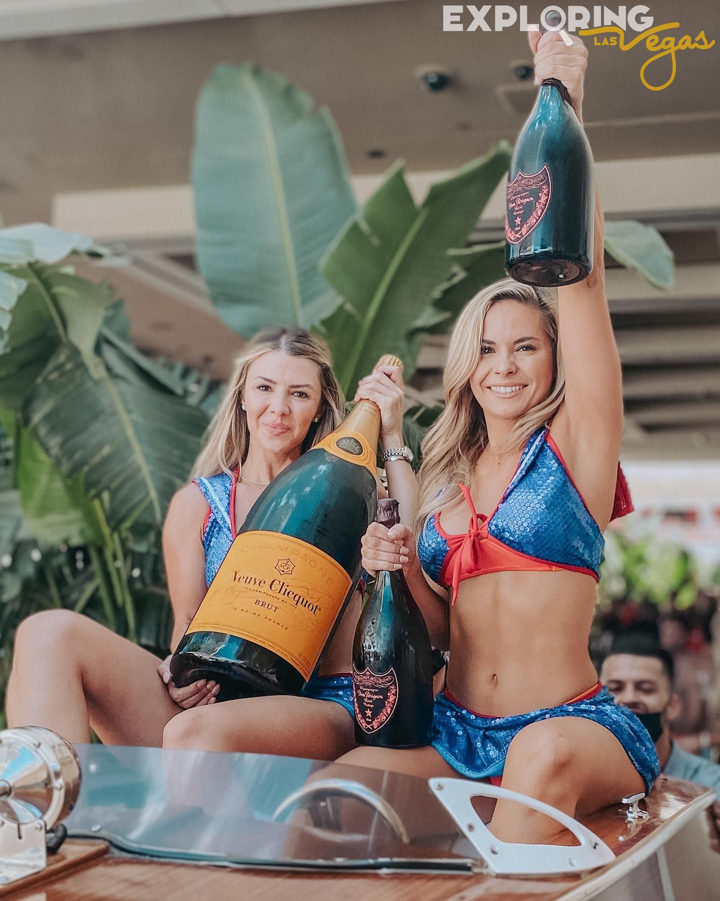 popping bottles