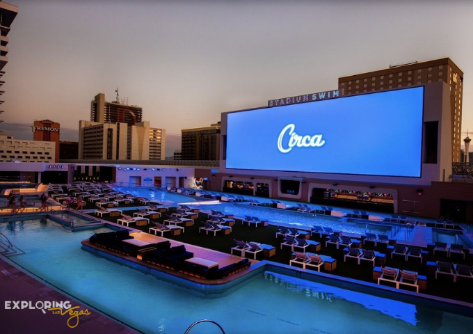 ev circa stadiumswim dusk